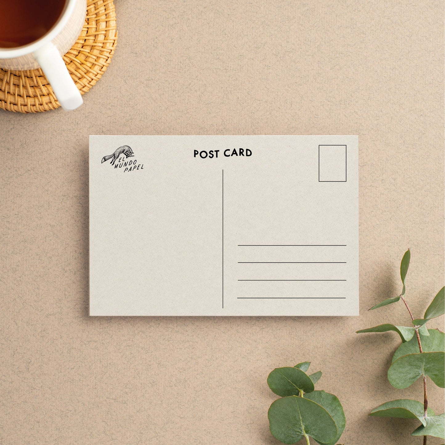 BLACK FOREST BEAR - A6 POSTCARD