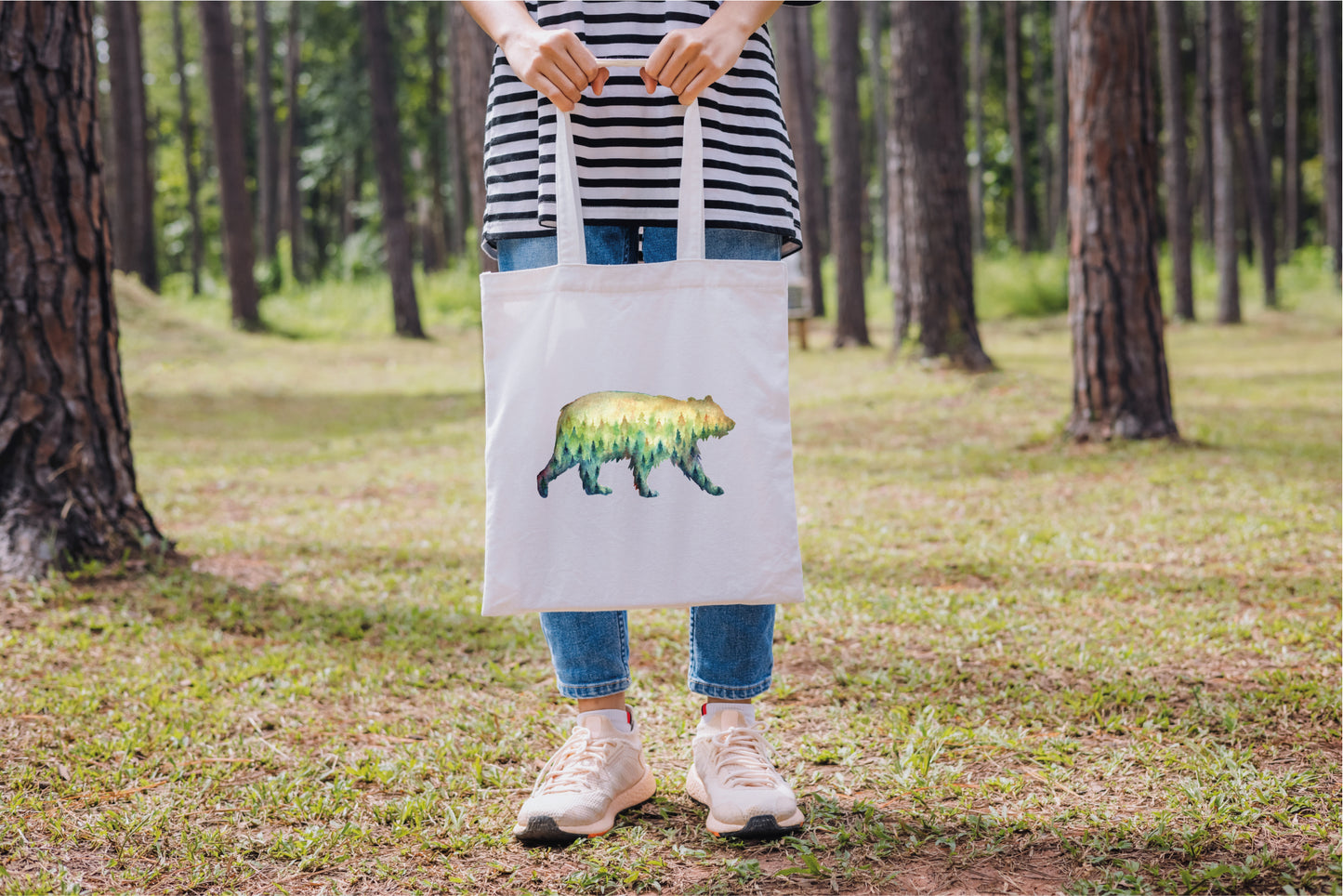 BLACK FOREST BEAR - TOTE BAG