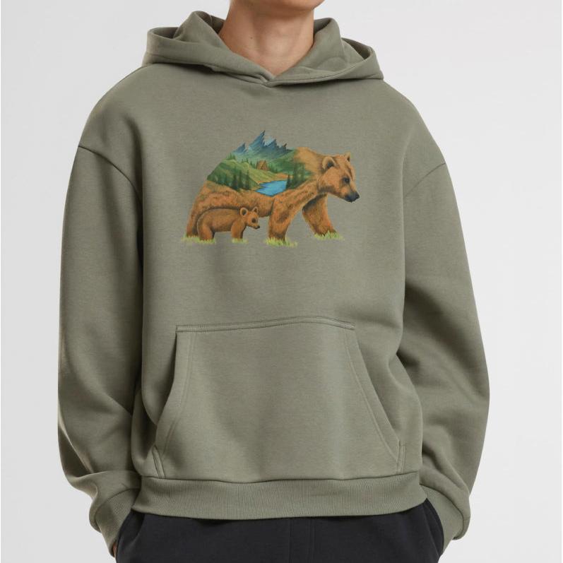 LET´S WALK TOGETHER 2.0 - FLUFFY HOODY