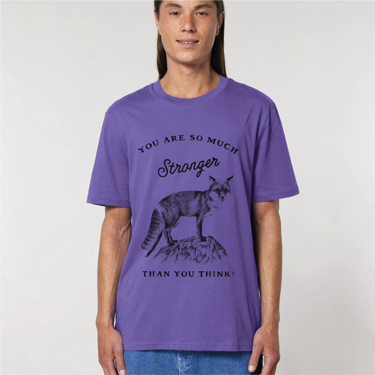 STRONGER - UNISEX BIO T-SHIRT