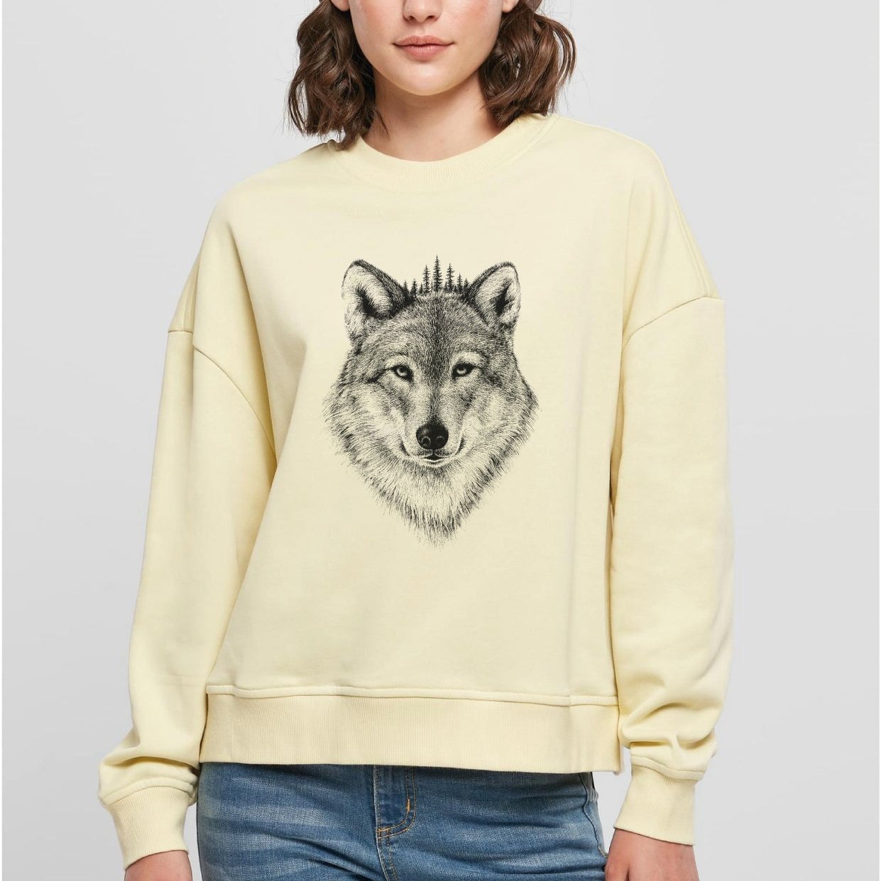 BLACK FOREST WOLF - WOMEN´S PULLOVER