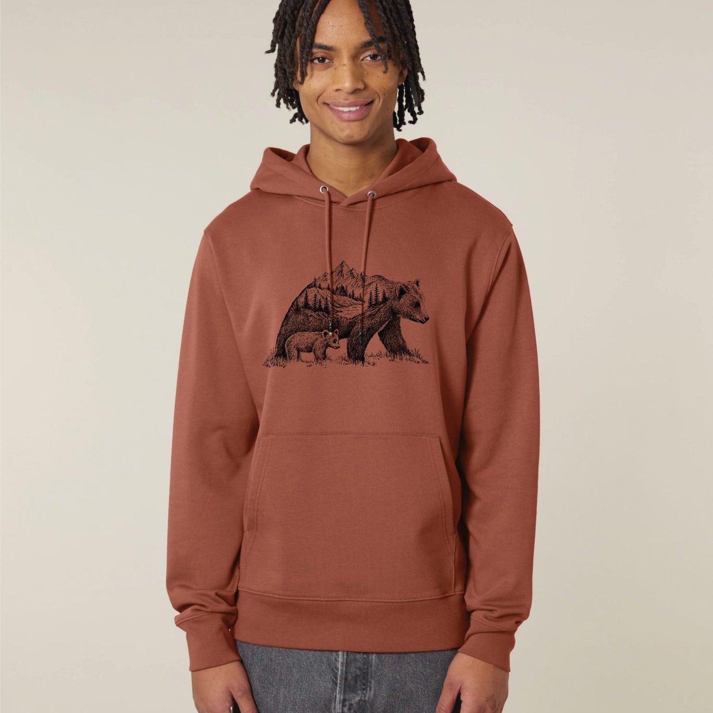 LET´S WALK TOGETHER - UNISEX BIO HOODY