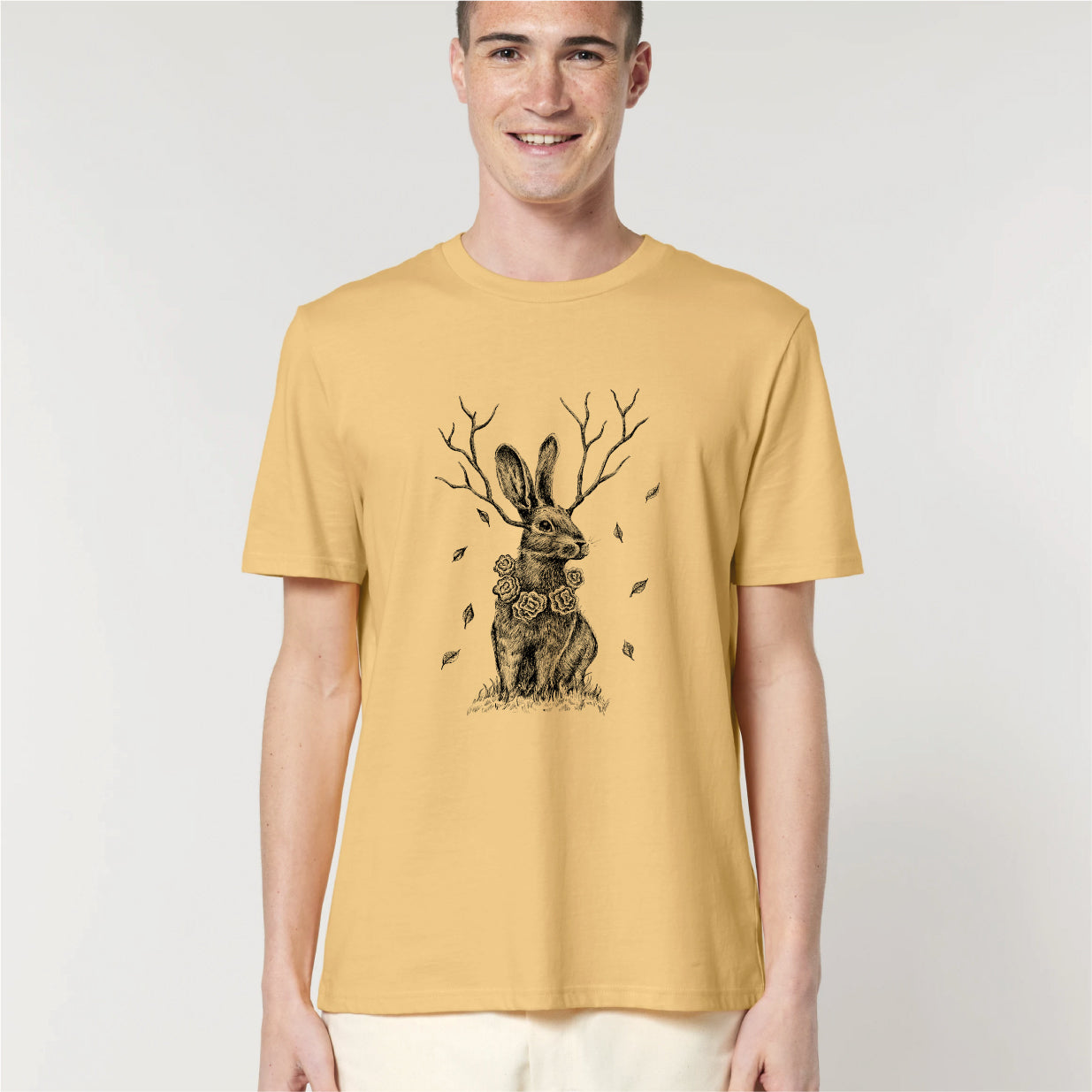 HASE AUS DEM WALD - UNISEX BIO T-SHIRT