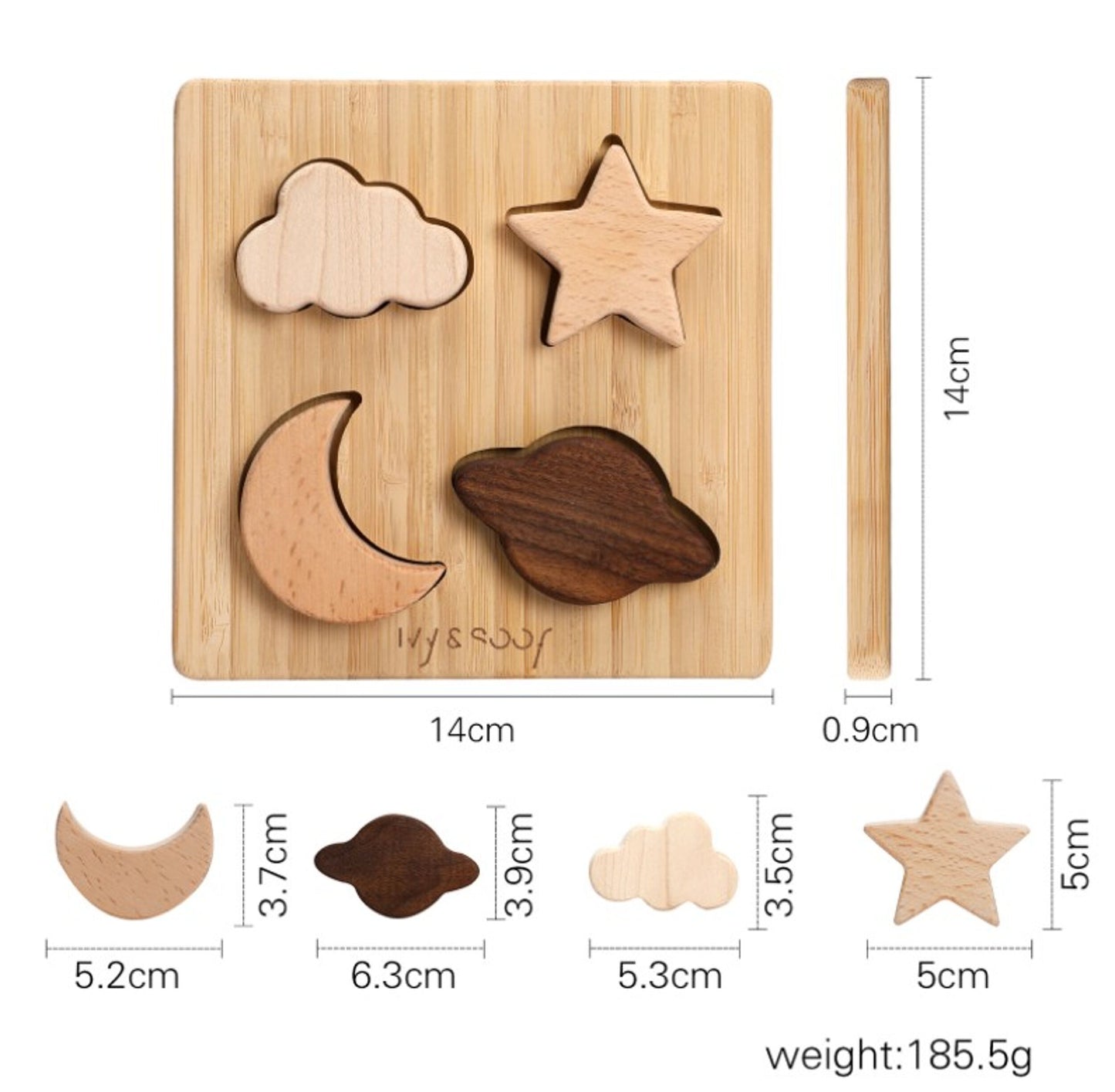 WOODEN BABY PUZZLE
