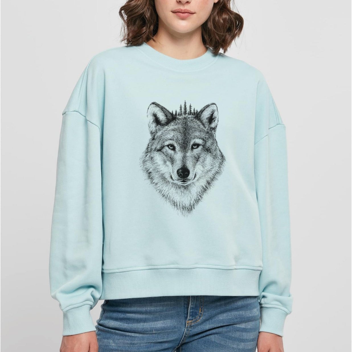 BLACK FOREST WOLF - WOMEN´S PULLOVER