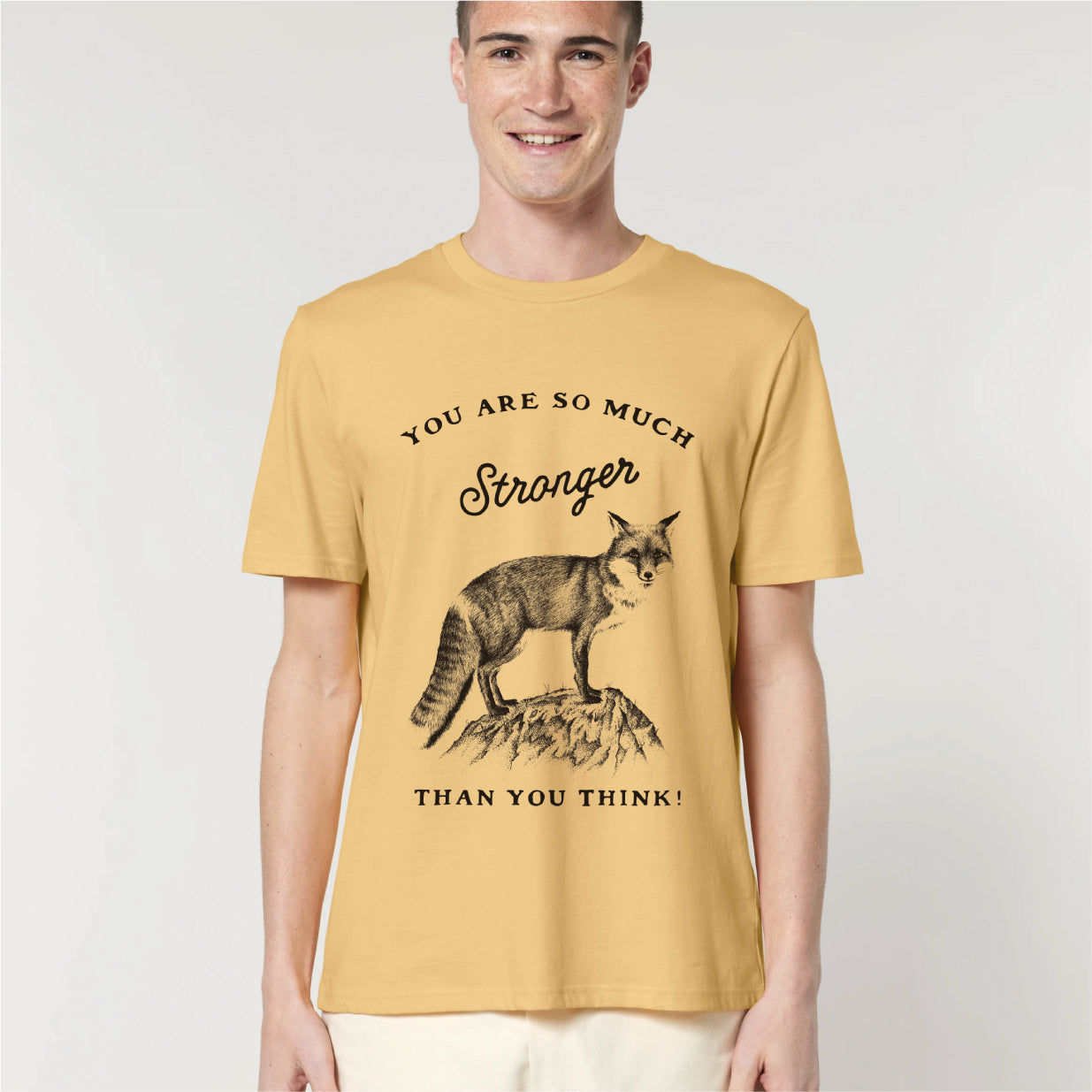 STRONGER - UNISEX BIO T-SHIRT