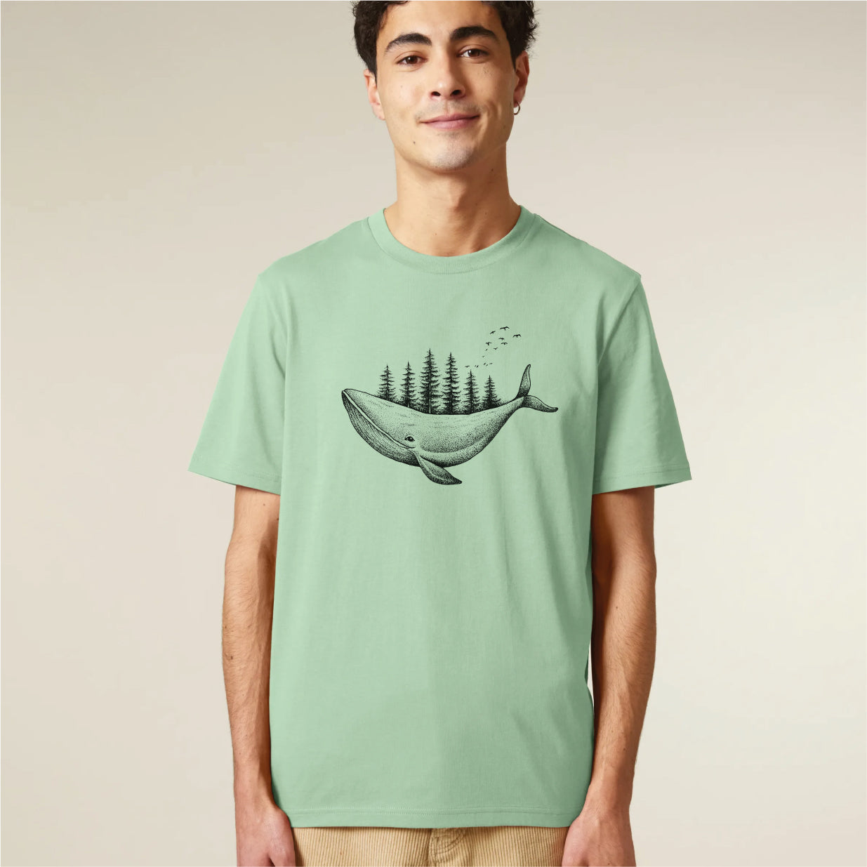 WAL AUS DEM WALD - UNISEX BIO T-SHIRT
