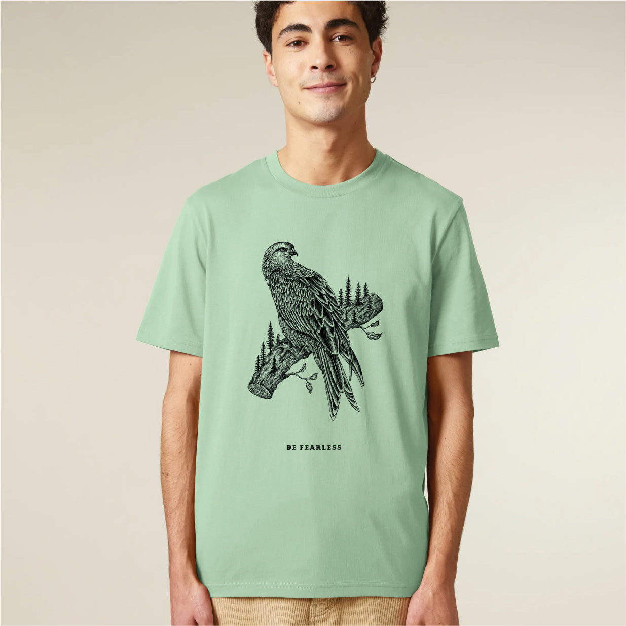 BE FEARLESS - UNISEX BIO T-SHIRT