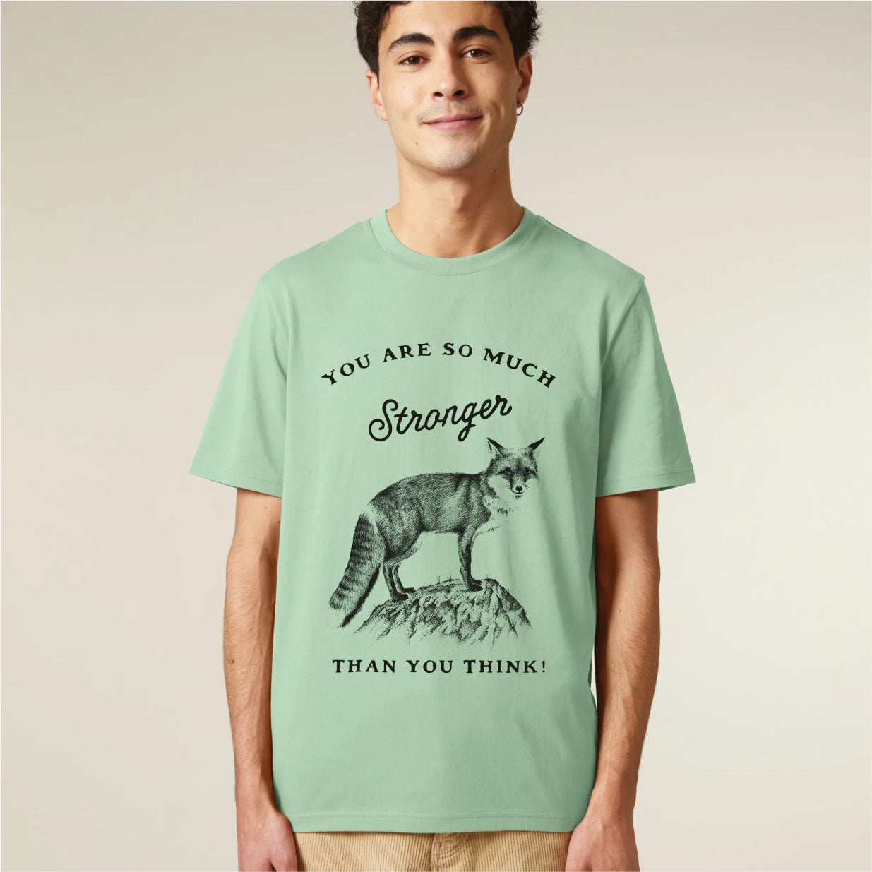STRONGER - UNISEX BIO T-SHIRT