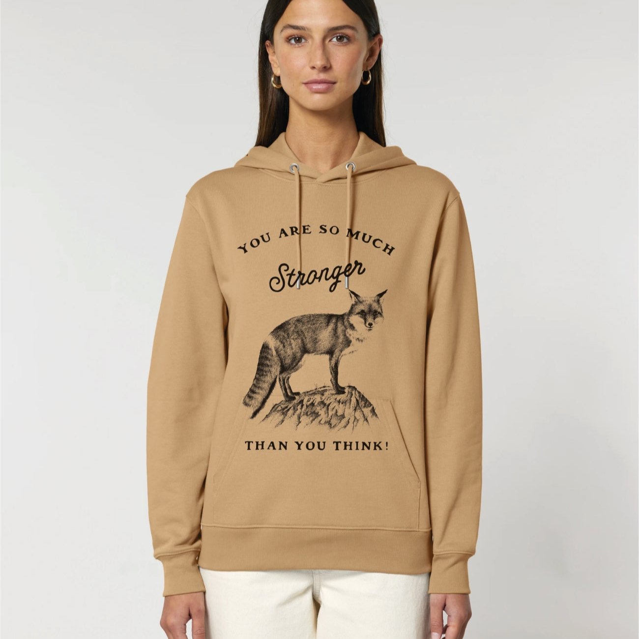 STRONGER - UNISEX BIO HOODY