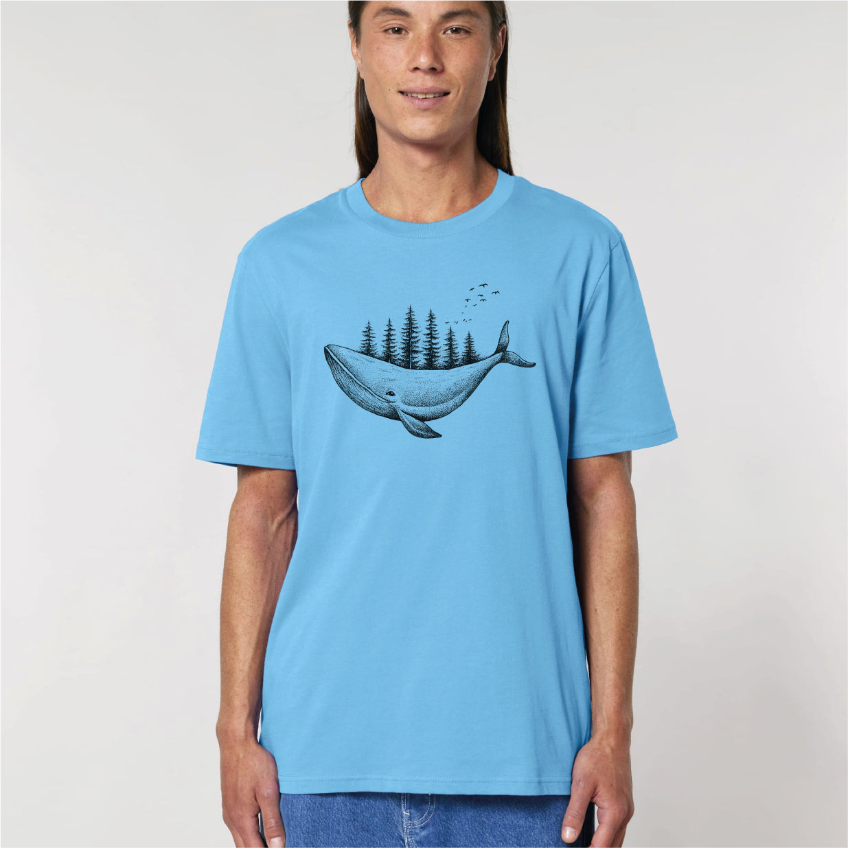 WAL AUS DEM WALD - UNISEX BIO T-SHIRT
