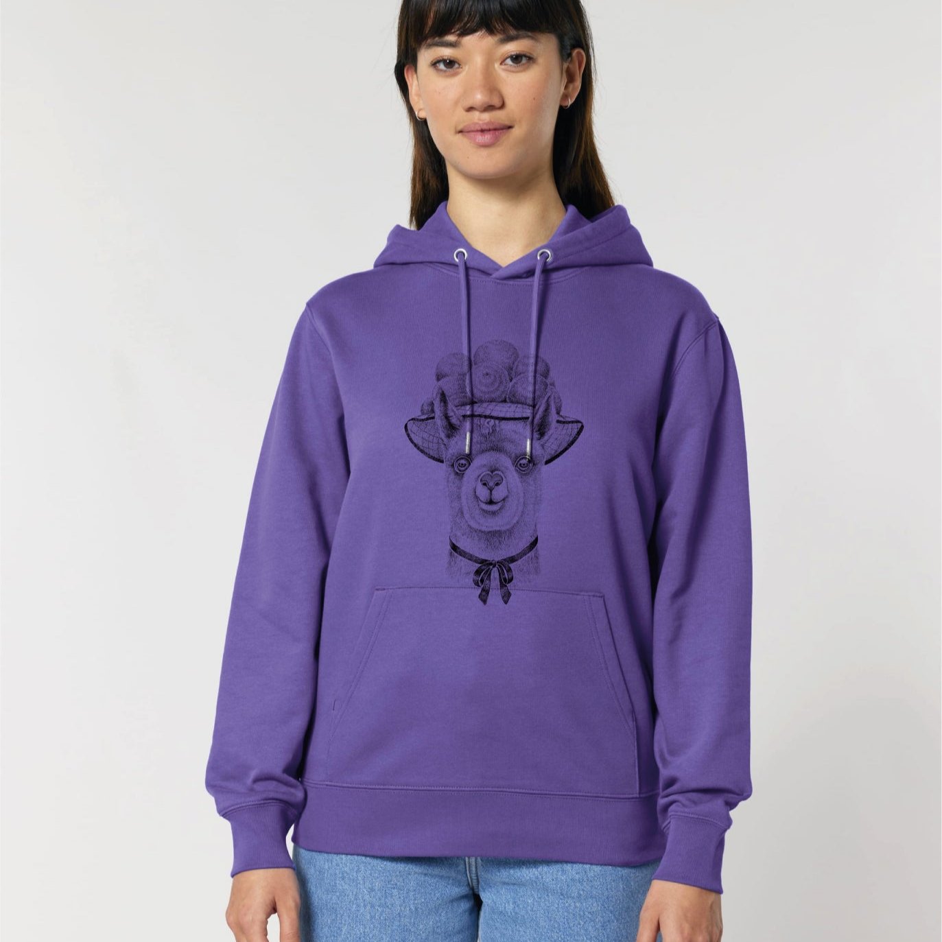 SCHWARZWALD ALPÄKLE - UNISEX BIO HOODY