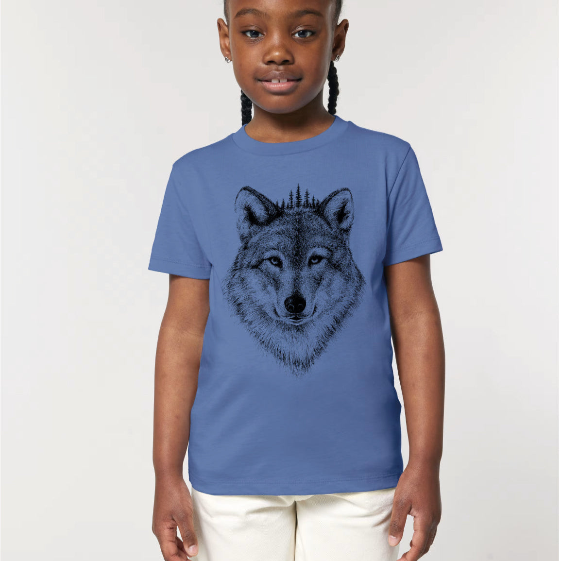 BLACK FOREST WOLF - KINDER BIO T-SHIRT