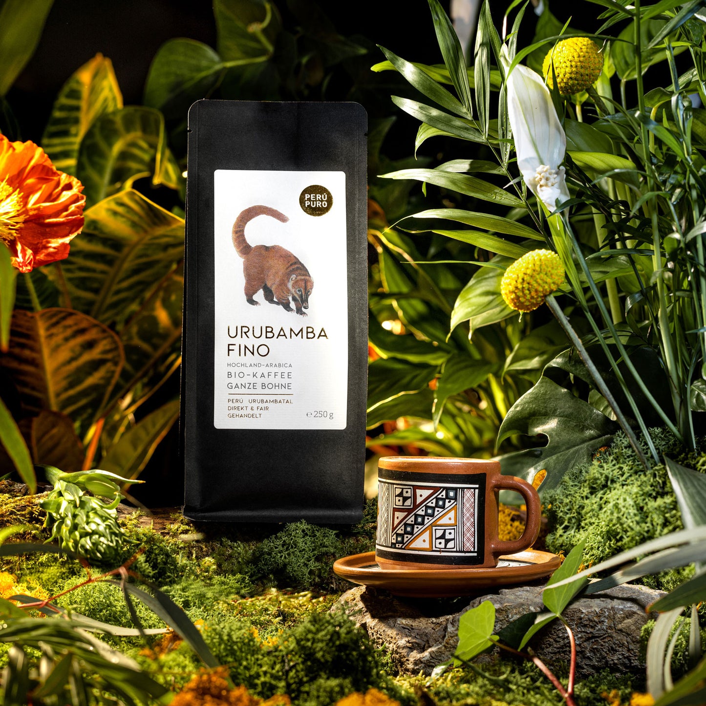 URUBAMBA FINO, BIO-HOCHLANDKAFFEE; GANZE BOHNE (1Kg).