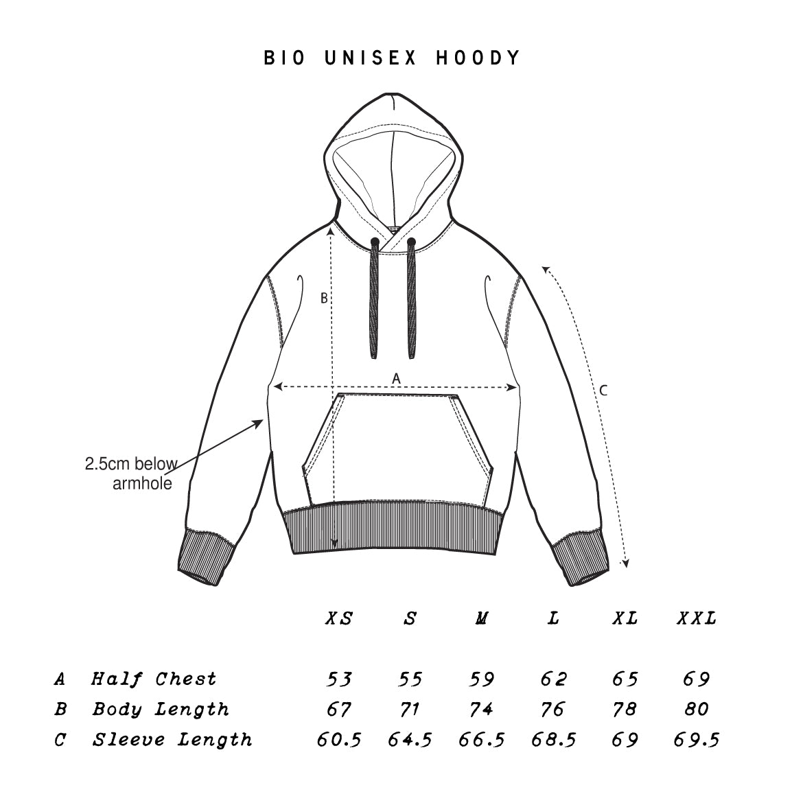 ALMA SALVAJE - UNISEX BIO HOODY