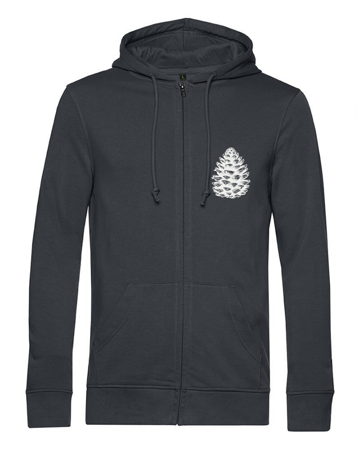 ENJOY THE NATURE - MEN´S ZIP UP HOODY