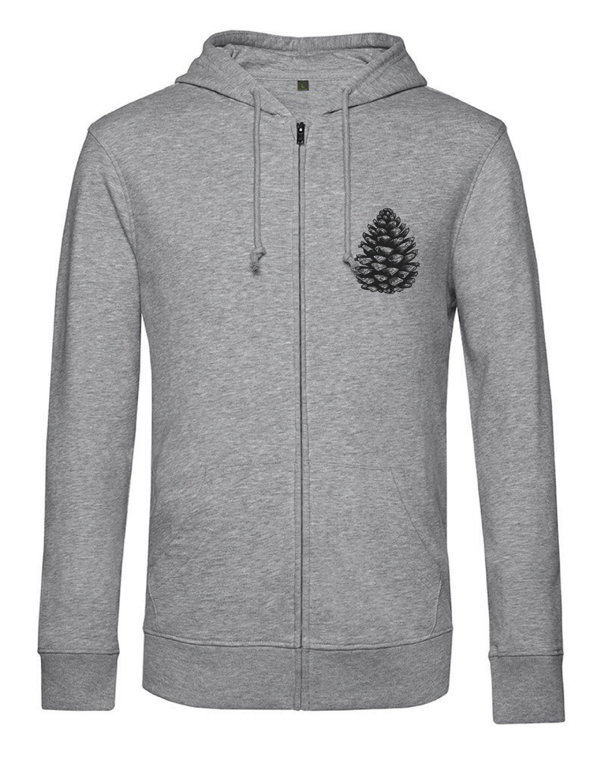 ENJOY THE NATURE - MEN´S ZIP UP HOODY