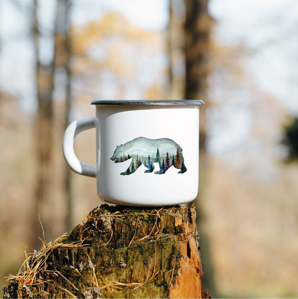 WANDERLUST - EMAILLE TASSE