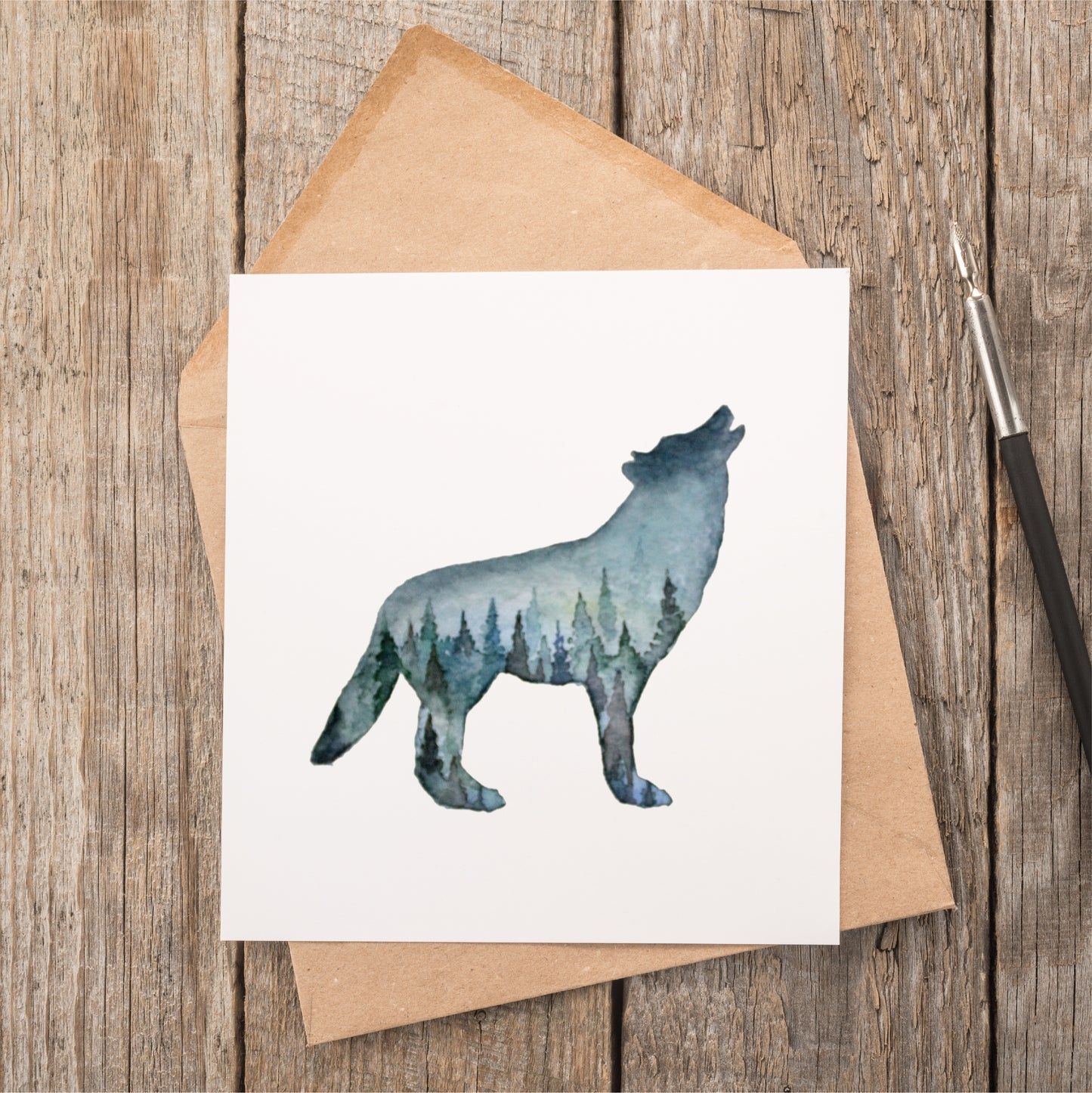 INTO THE WILD - GREETING CARD