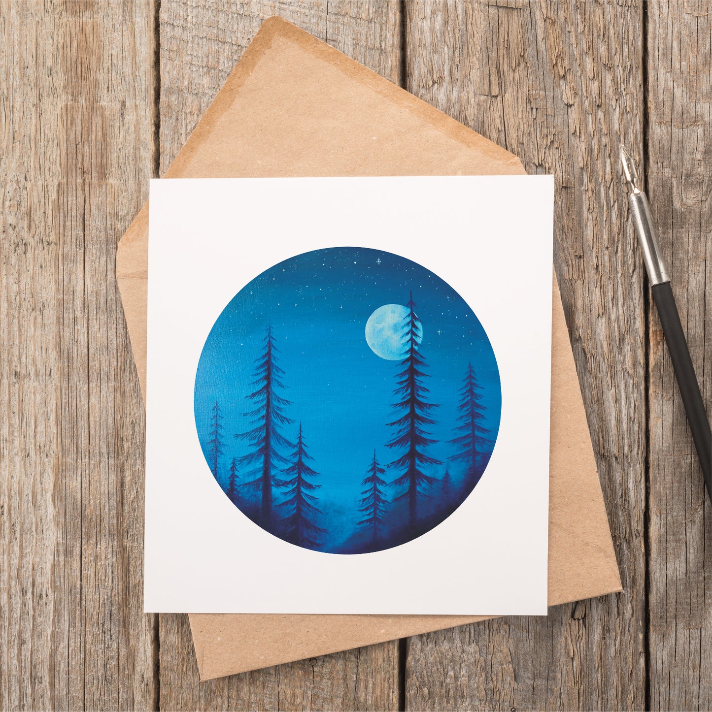 HEY MOON! - GREETING CARD