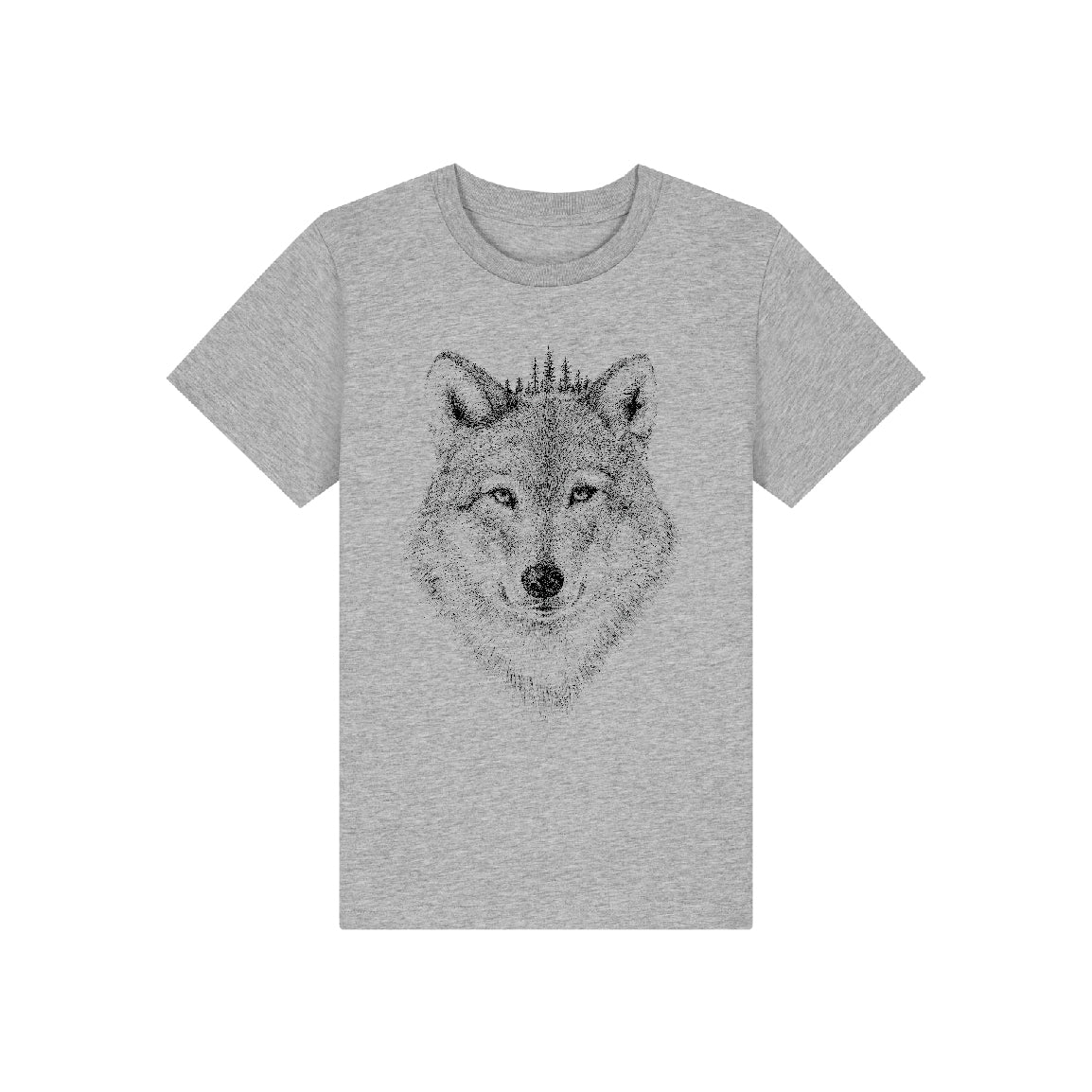 BLACK FOREST WOLF - KINDER BIO T-SHIRT