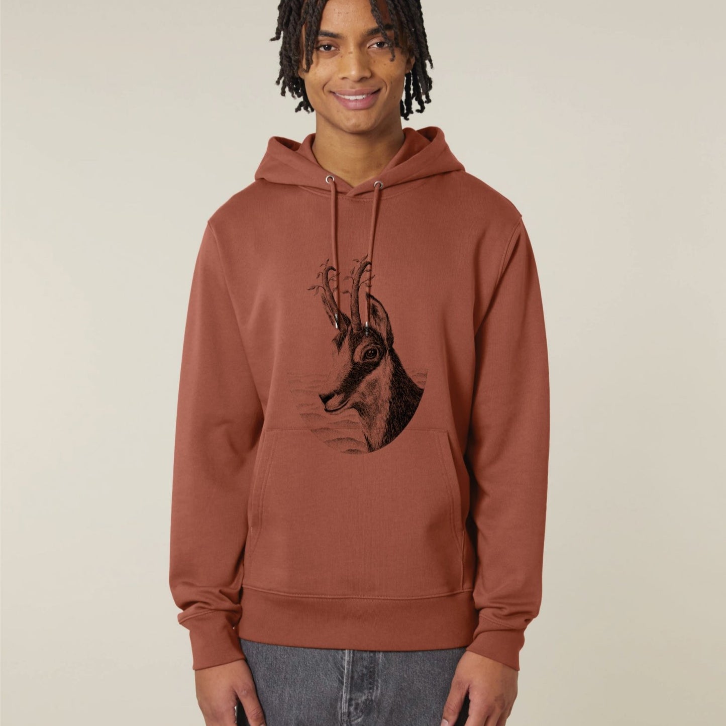 KING OF THE MOUNTAINS - UNISEX BIO HOODY