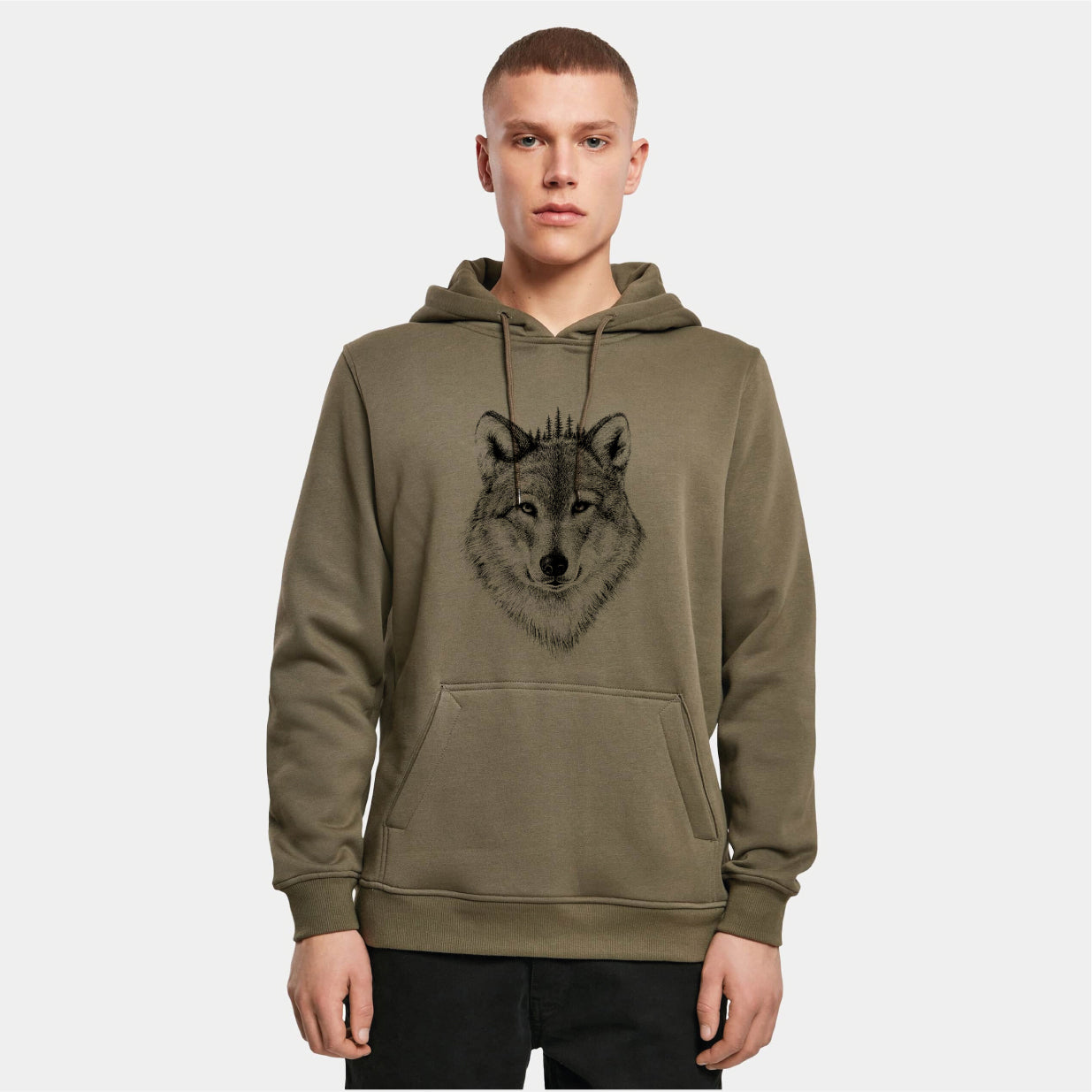 BLACK FOREST WOLF -  HEAVY HOODY