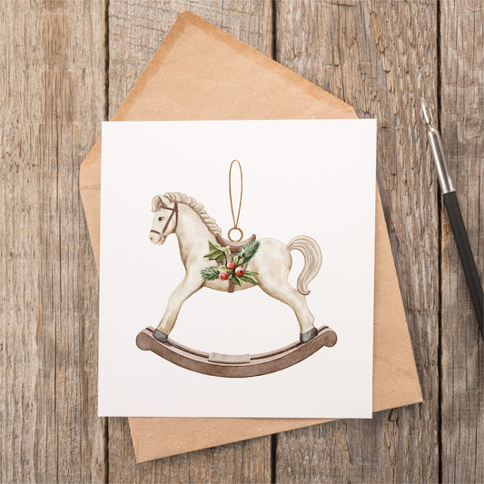 WINTER HORSE - GREETING CARD