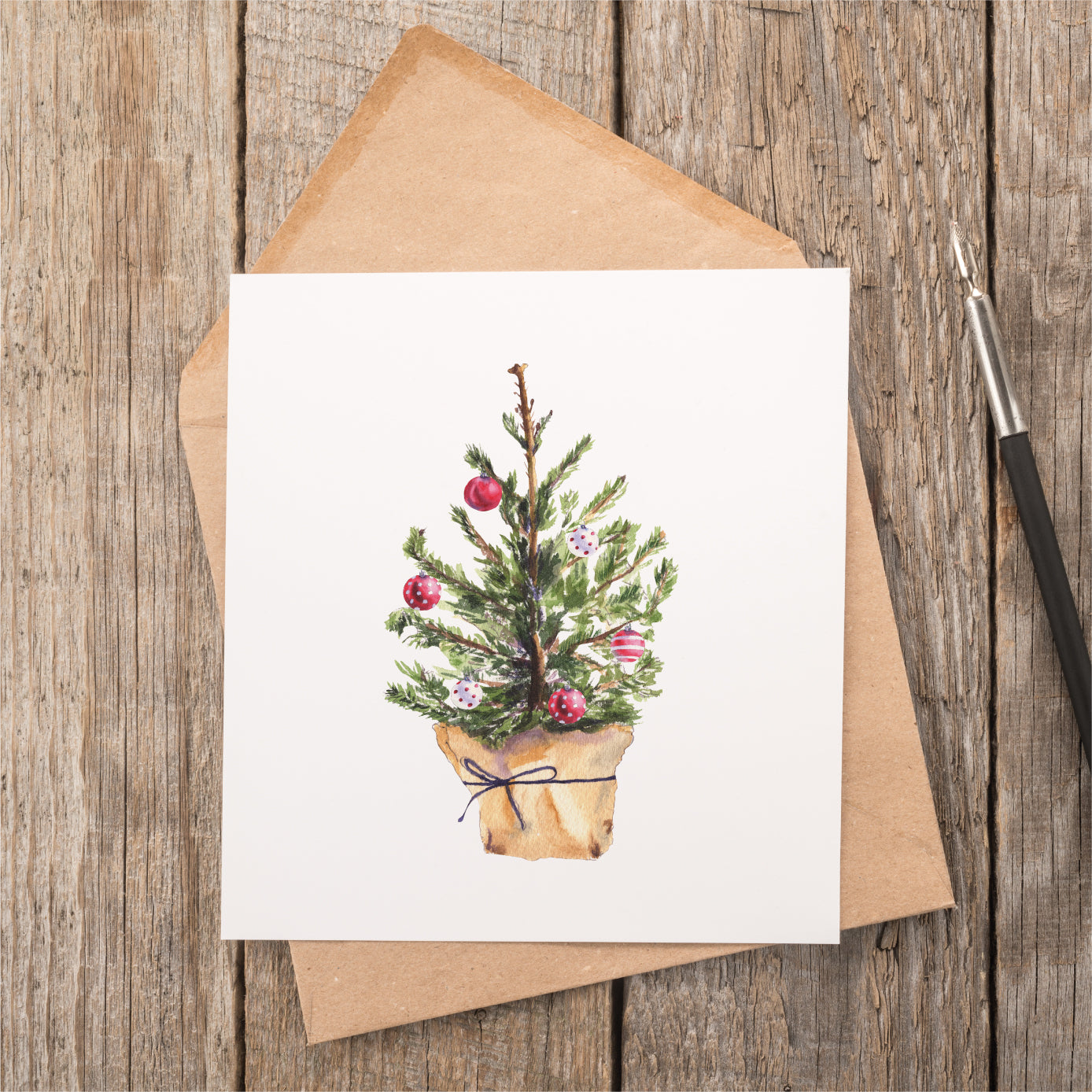 CHRISTMAS TREE - GREETING CARD