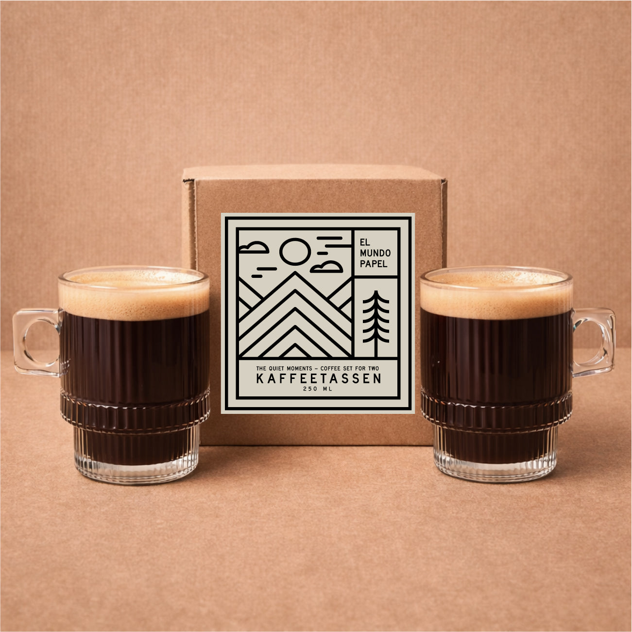 THE QUIET MOMENTS, COFFEE SET FOR TWO