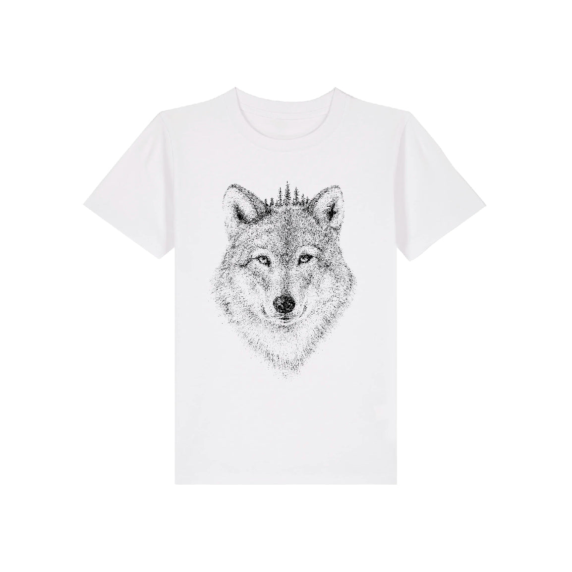 BLACK FOREST WOLF - KINDER BIO T-SHIRT