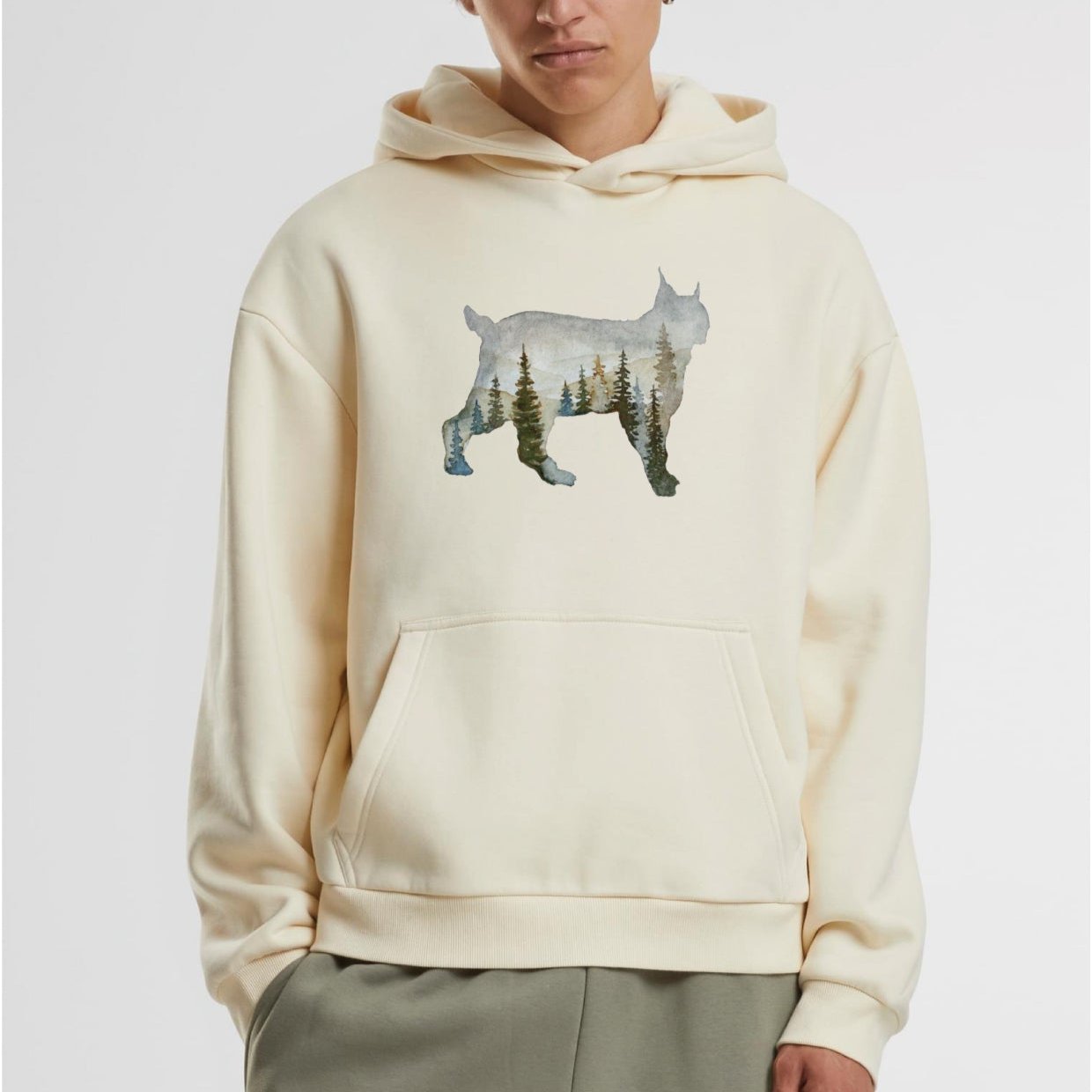 WILD AND FREE -  MEN´S OVERSIZE HEAVY HOODY