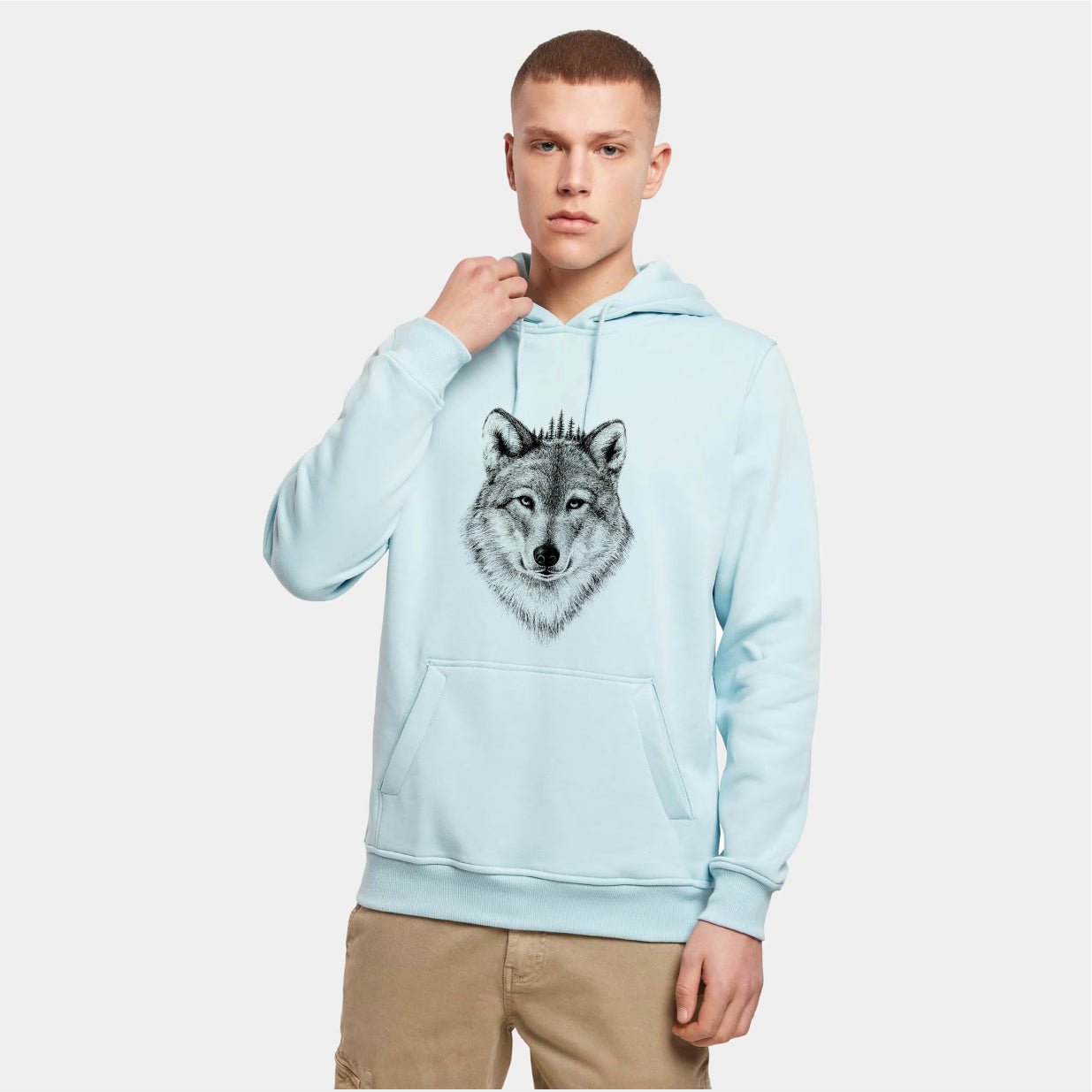 BLACK FOREST WOLF -  HEAVY HOODY