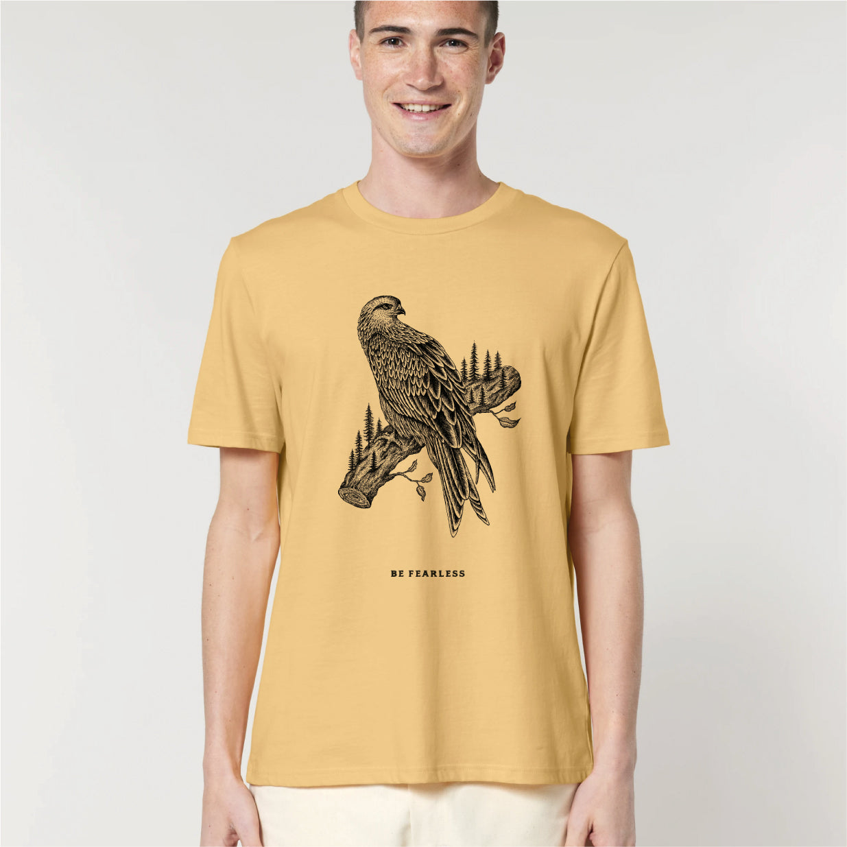 BE FEARLESS / MEN´S - UNISEX BIO T-SHIRT