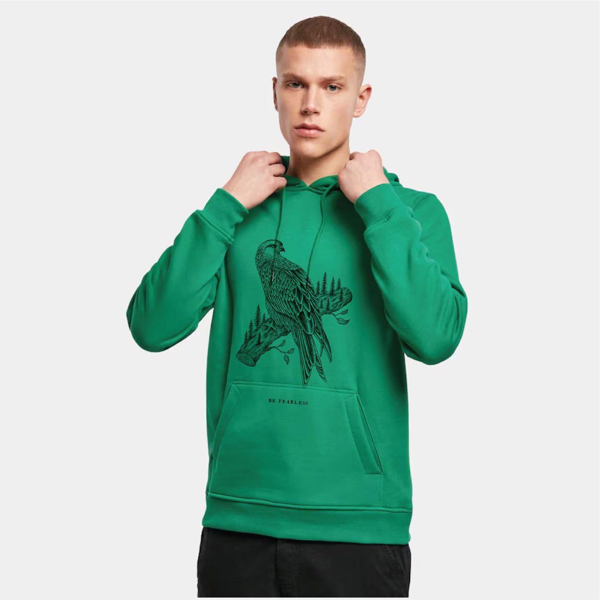 BE FEARLESS - HEAVY HOODY