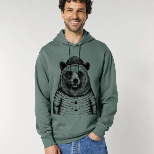 NAUTISCHER BÄR -  UNISEX BIO HOODY