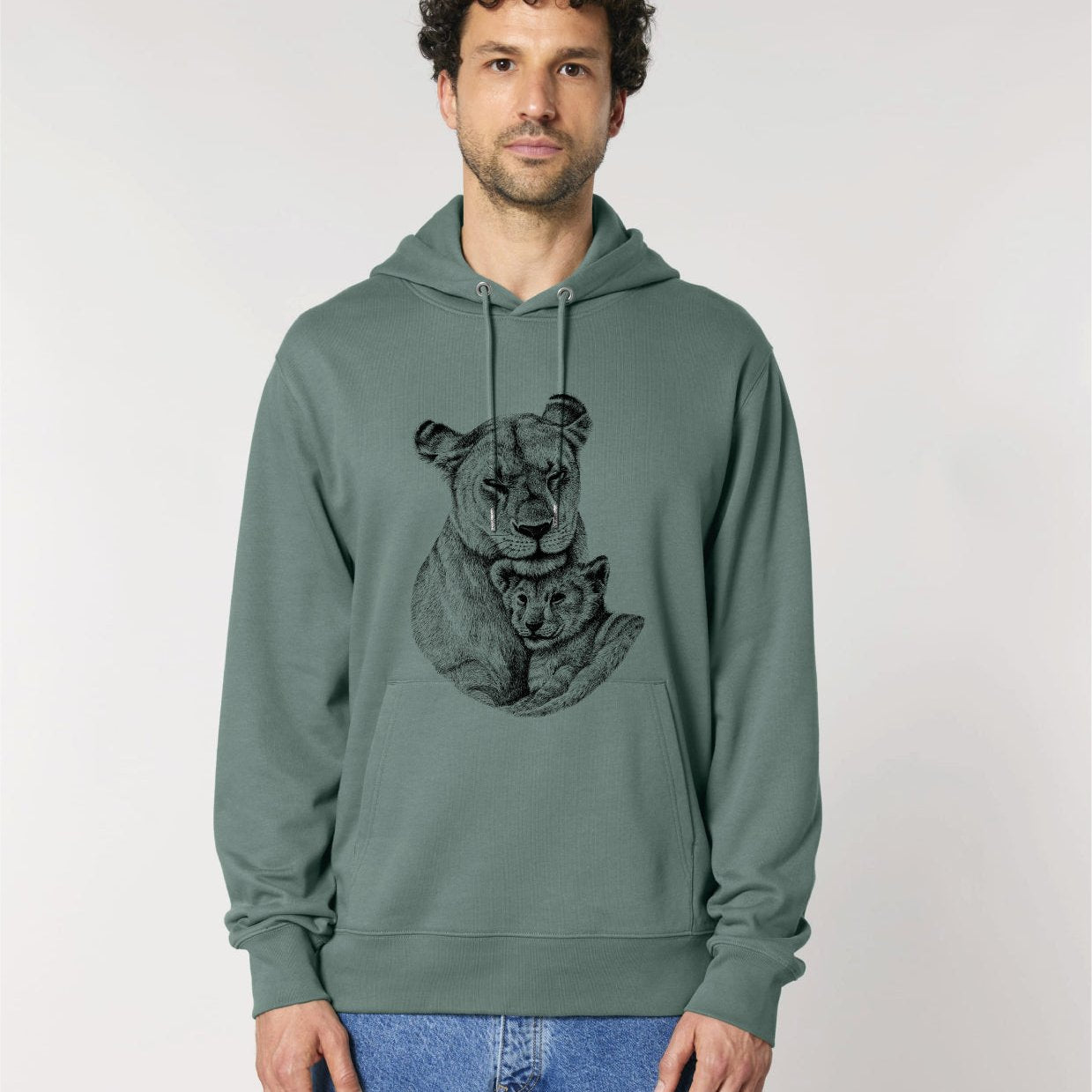 WILD LOVE 2.0 -  UNISEX BIO HOODY