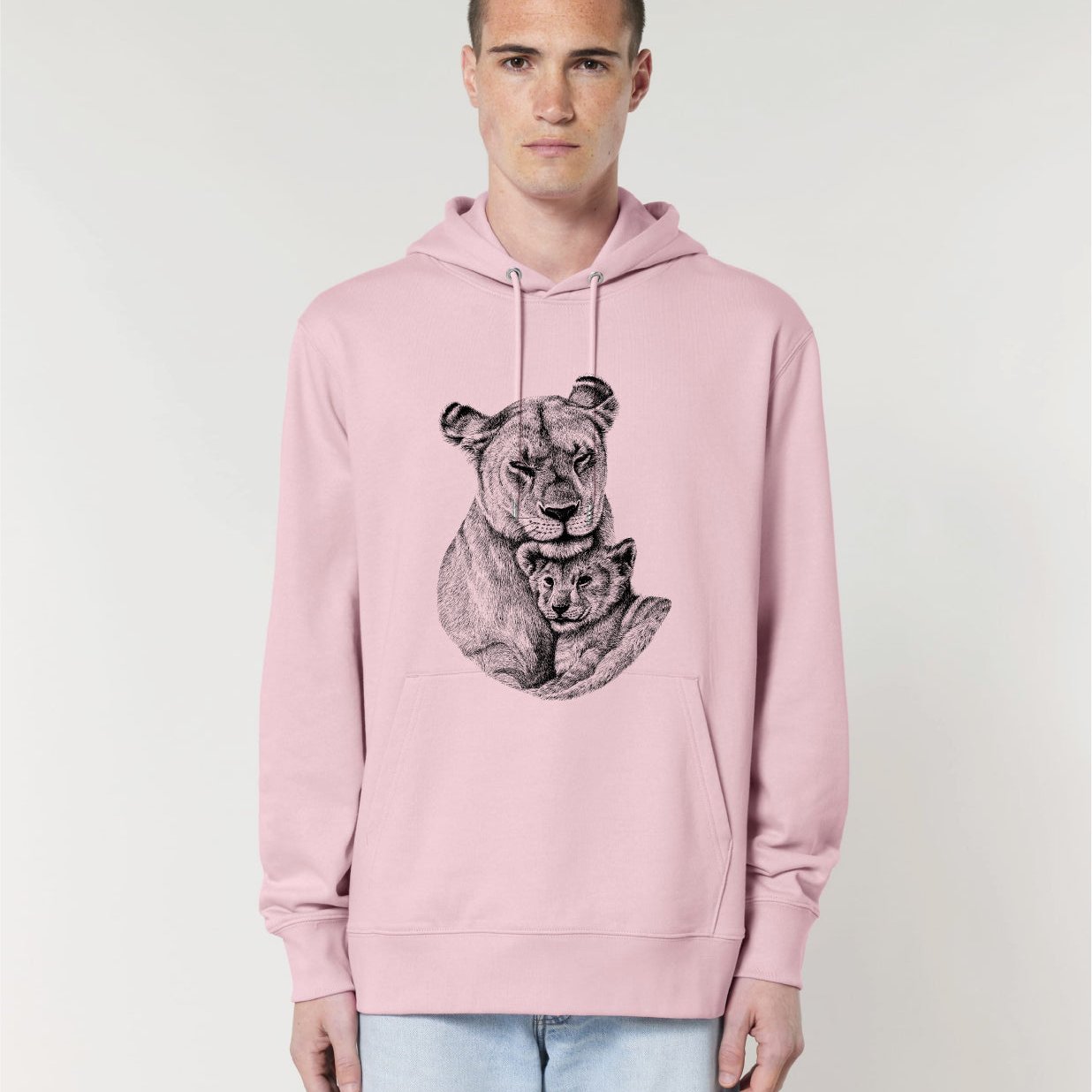 WILD LOVE 2.0 -  UNISEX BIO HOODY