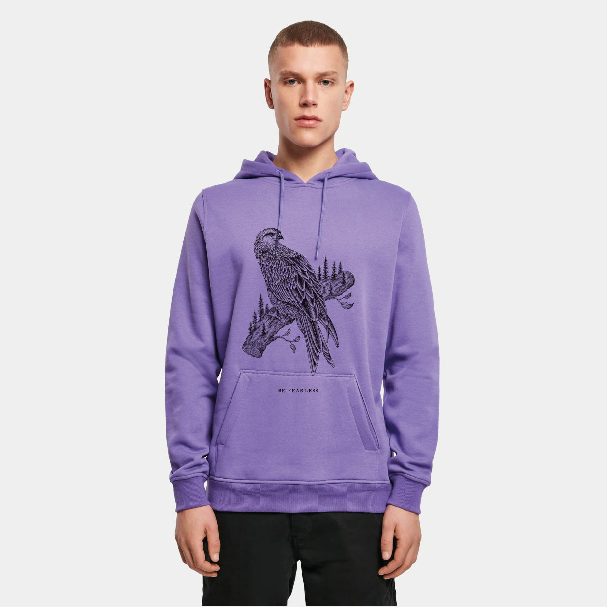 BE FEARLESS - HEAVY HOODY