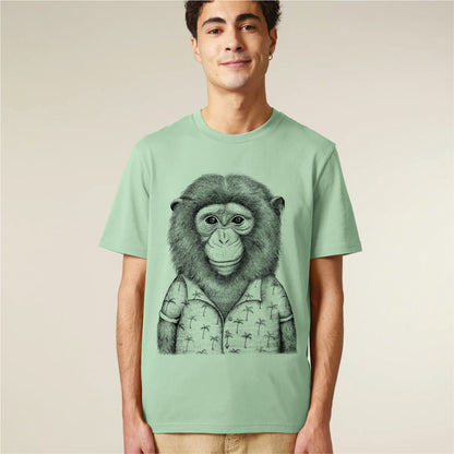 HAWAIIAN MONKEY / MEN´S UNISEX BIO T-SHIRT