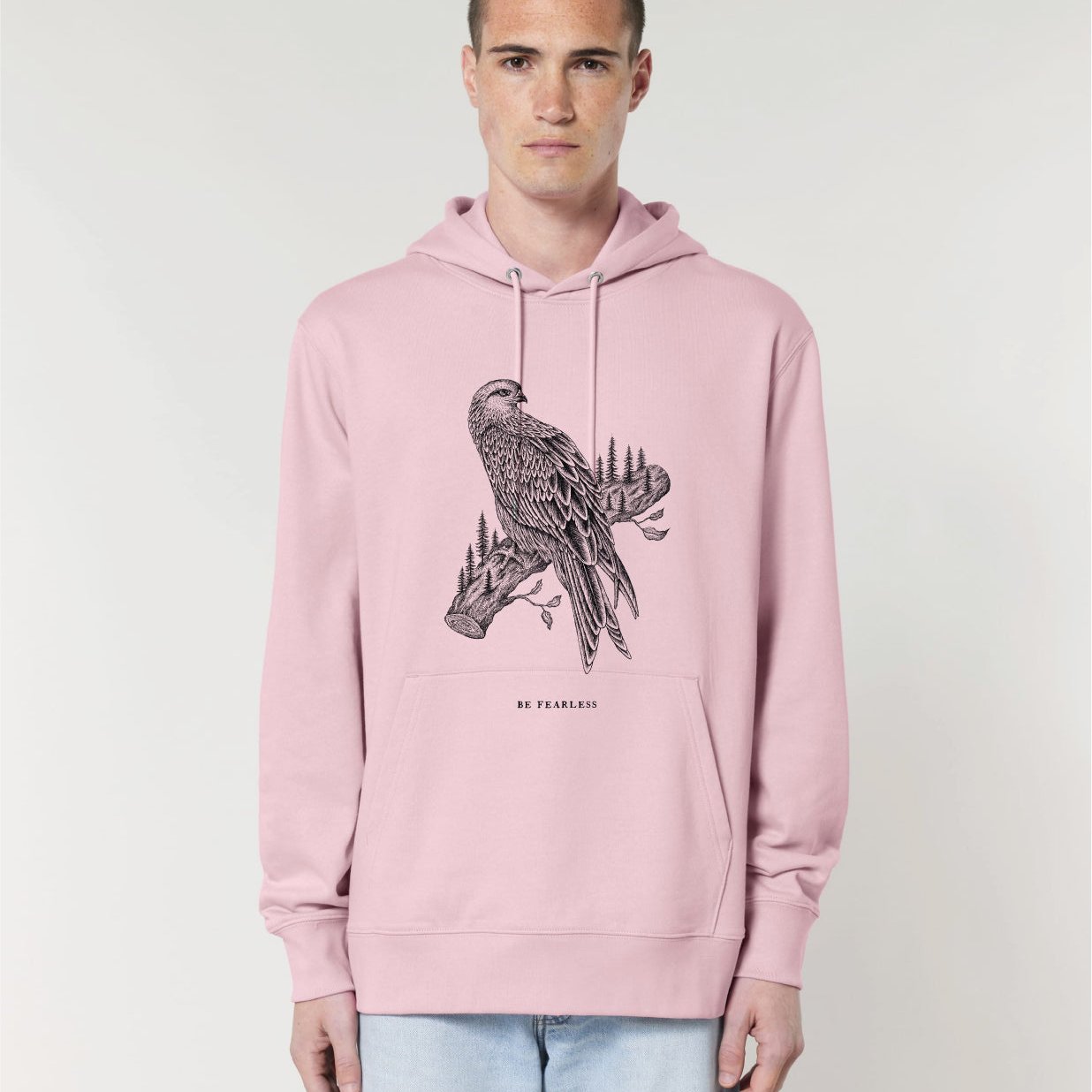 BE FEARLESS -  UNISEX BIO HOODY