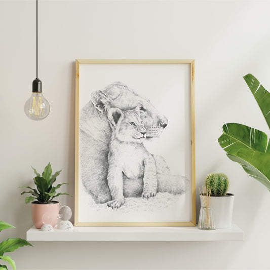 WILD LOVE - ART PRINT