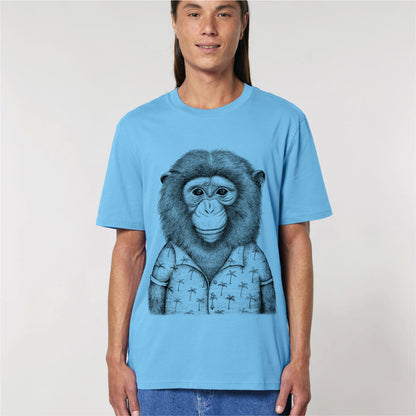 HAWAIIAN MONKEY / MEN´S UNISEX BIO T-SHIRT