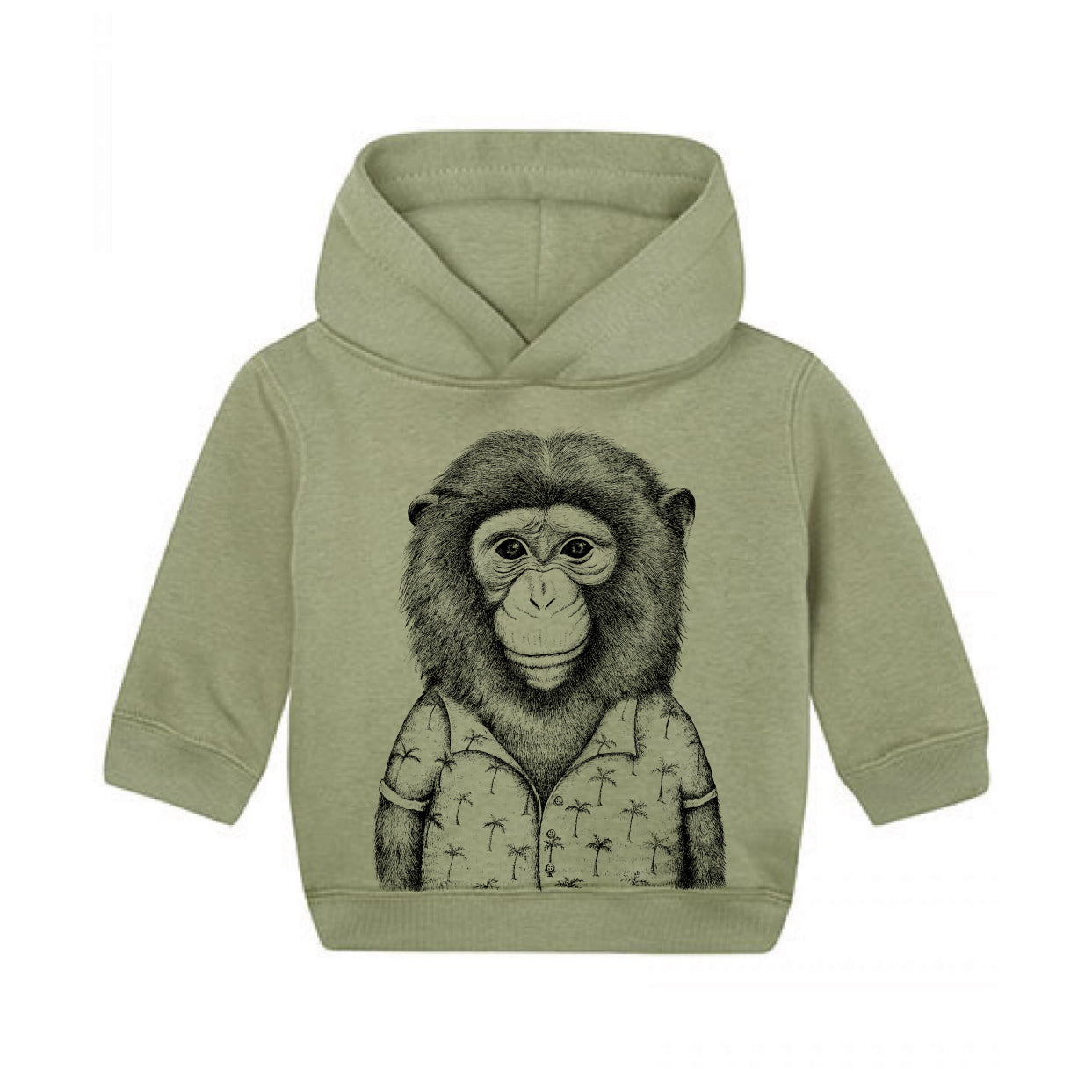 HAWAIIAN MONKEY - BABY HOODY