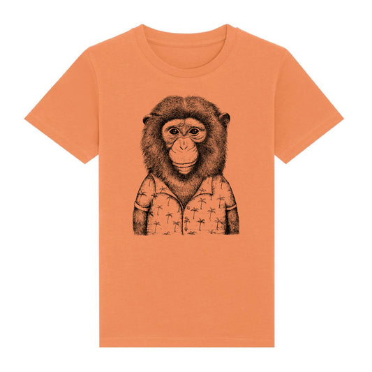 HAWAIIAN MONKEY - KINDER BIO T-SHIRT