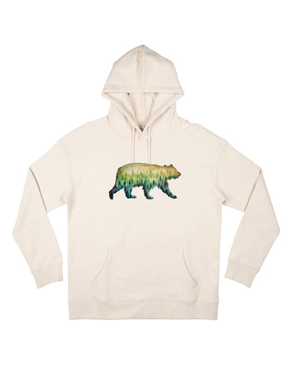 Black forest bear - Oversized unisex bio hoody