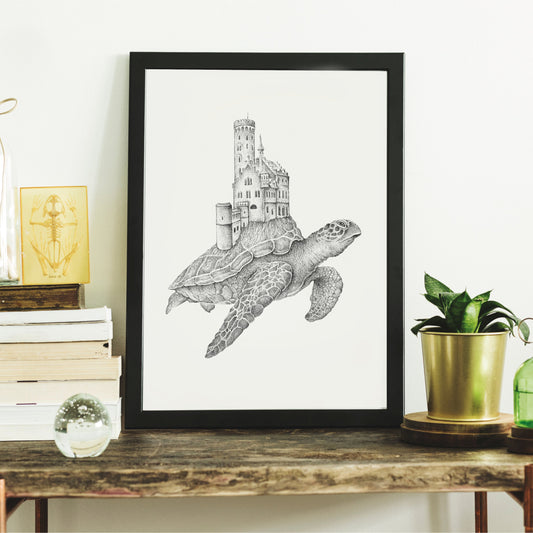 THE TURTLE KINGDOM - ART PRINT