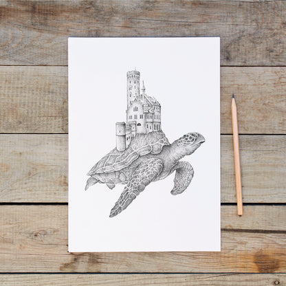 THE TURTLE KINGDOM - ART PRINT