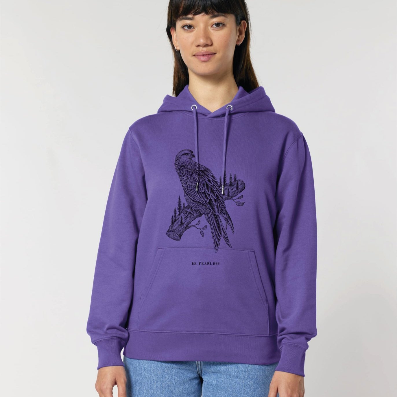 BE FEARLESS -  UNISEX BIO HOODY