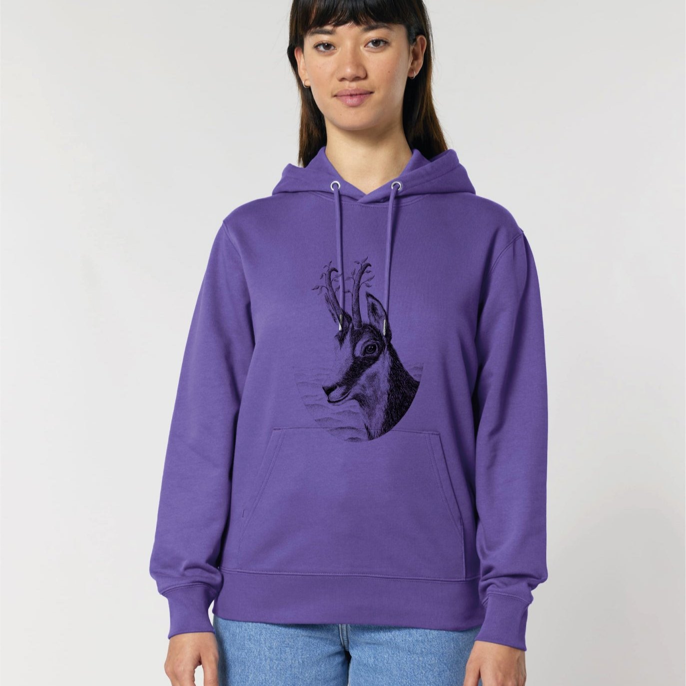 KING OF THE MOUNTAINS - UNISEX BIO HOODY